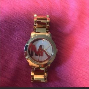 Gold Michael Kors Watch